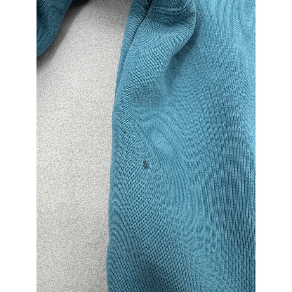Jordan Mens Essentials Fleece Crewneck Sweatshirt Teal Blue 3XL Jumpman Logo - Picture 9 of 10